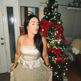 Clementina Peplum Dress