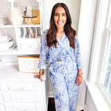 Sincerely Ours | Sicilian Summer Top - Blue
