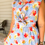 A Possibility Midi Dress - Light Blue