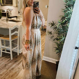 Naomii Midi Dress - Taupe