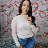 Beaded Together Necklace - Ivory Marble