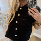 Never Meant To Brag Top - Black
