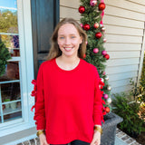 Festive Feels Sweater - Red