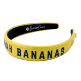 Savannah Bananas Embroidered Headband