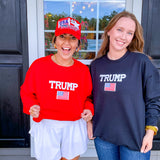 Trump Sweatshirt- Red