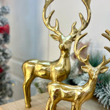 Mary Square | Large Metal Reindeer - Final Sale