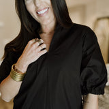 Adrienne | Charlotte Dress - Black