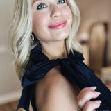 Adrienne | Bridget Top - Navy
