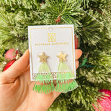 Michelle McDowell | Green Merry & Bright Earring- Final Sale