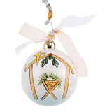 Peace On Earth Nativity Ornament - Final Sale