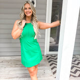 SPANX | The Get Moving Zip Front Dress - Field Dress