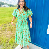 Wild Time Maxi Dress- Mint