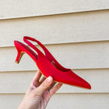 Grazia Heel - Red