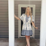 If You Need Time Dress - Blue