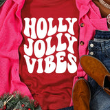 Letter Graphic Round Neck Long Sleeve Sweatshirt