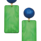 Sophie Resin Geo Earring
