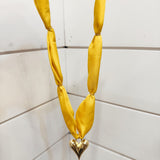 Sarf Yellow Heart Necklace