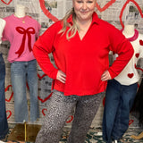 Learn To Love Pant - Grey Leopard