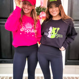 Popular Sweatshirt - Hot Pink