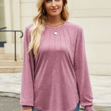 Round Neck Long Sleeve T-Shirt