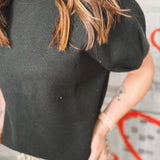 She Is The One Top - Black