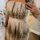 Naomii Midi Dress - Taupe