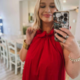 Gracie Dress - Red