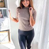All The Feels Top- Light Mocha