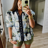 What Everyone Wants Top - Navy