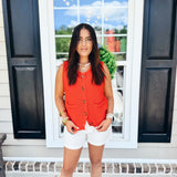 For Good Reason Top - Orange