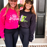 Popular Sweatshirt - Hot Pink