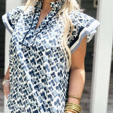 Tulum Top Navy