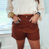 Nothing Better Short - Chestnut
