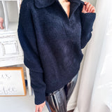 Oh So Soft Pullover - Black
