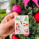 Rudolph 3 Piece Earring Set - Final Sale