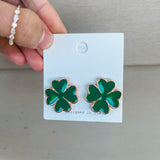 Lucky Me Earrings- Green