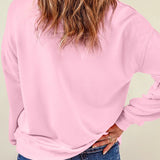 Nutcracker Round Neck Long Sleeve Sweatshirt