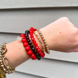 Mandy Red & Black Bracelet