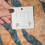 Pearl Cross Stud - Final Sale