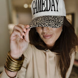 GAMDEDAY Leopard Embroidery Hat - Final Sale