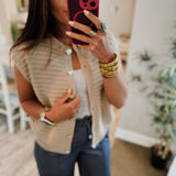 Never Meant To Brag Top - Taupe