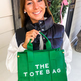 THE TOTE BAG- GREEN