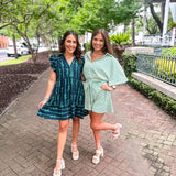 Here To Stay Romper - Green