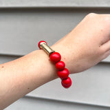 Karina Red & Black Bracelet