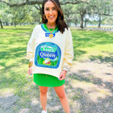 Queen Of Sparkles - Beige Queen of Ranch Sweatshirt