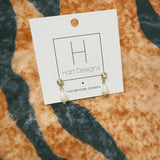 Pearl Dangle Stud - Final Sale