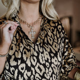 Adrienne | Sloan Top - Midnight Gaze