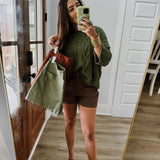 Nothing Better Short - Olive