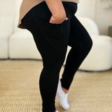 Wide Waistband Sports Leggings