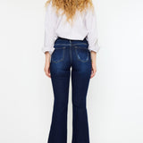 Kancan Mid Rise Slim Flare Jeans